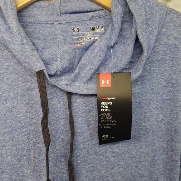 Under Armour Womens Hoodie Pullover Loose Fit Sz M - Picture 2 of 6